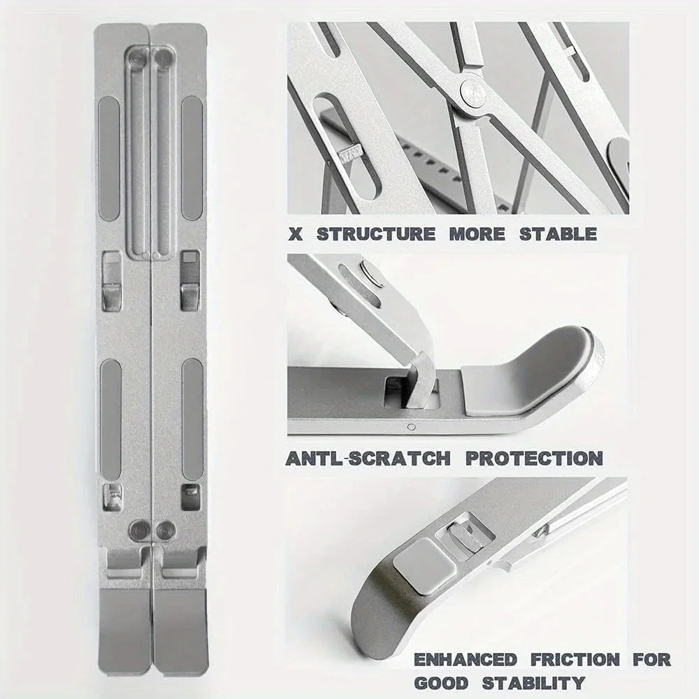 Ergonomic Adjustable Aluminum Laptop Stand