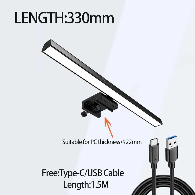 Aesthetic LED Computer Monitor Light Bar