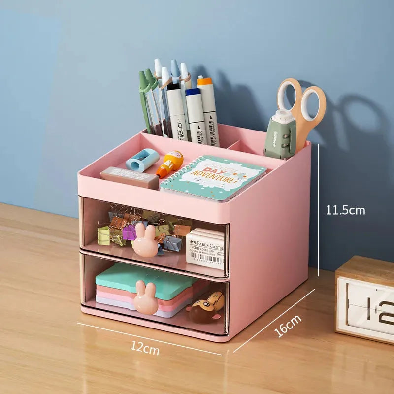 Aesthetic Multi-Layer Desktop Storage