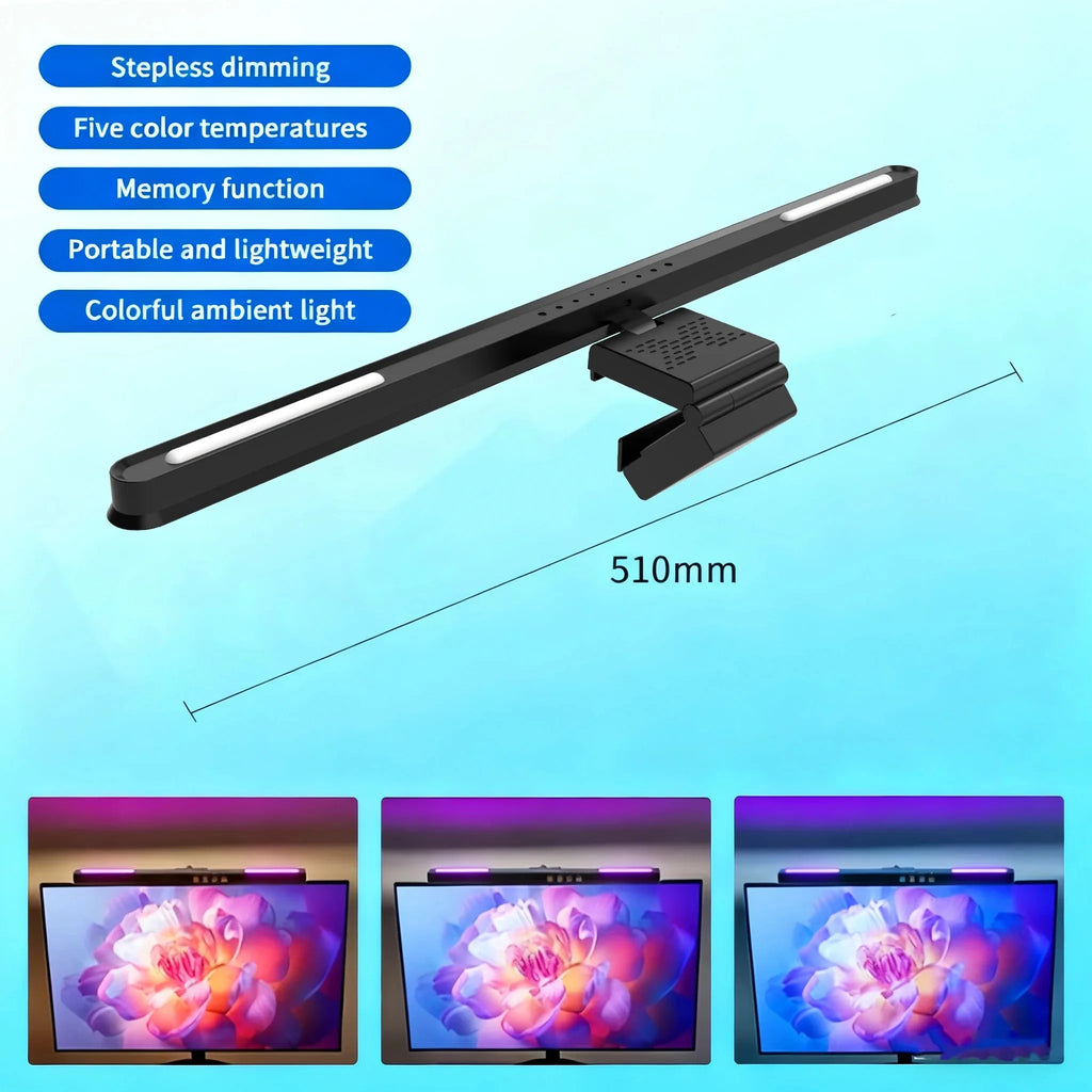 Aesthetic LED Computer Monitor Light Bar