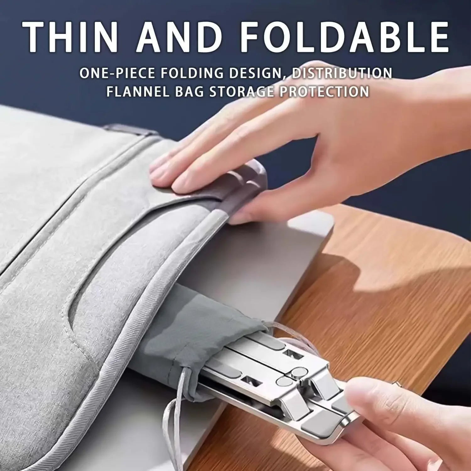 Ergonomic Adjustable Aluminum Laptop Stand
